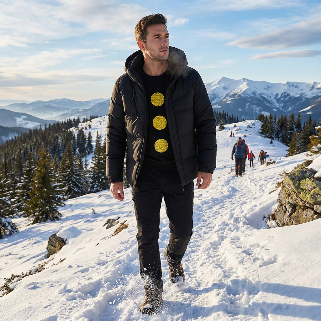 White Duck Down Jacket Men Winter Men's Coat Windproof Removable Cap Parkas Solid Color Outdoor Casual Hooded Overcoat Clothes